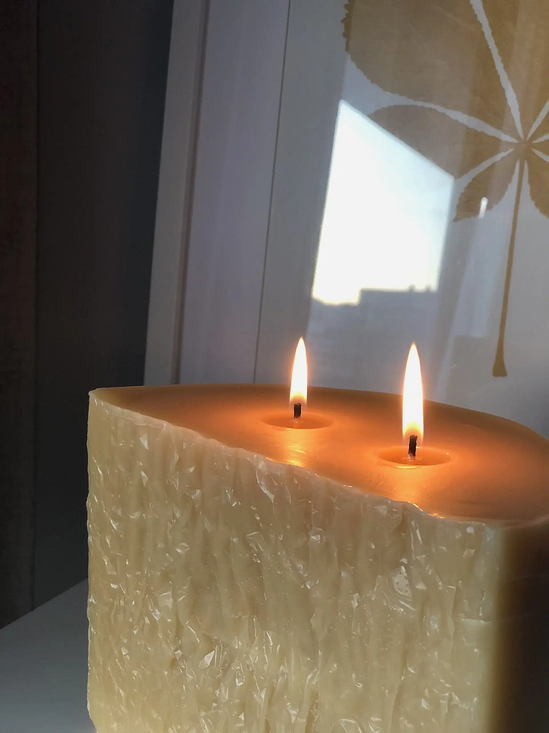 Yarım  Ay Krem Mum - Görsel 5