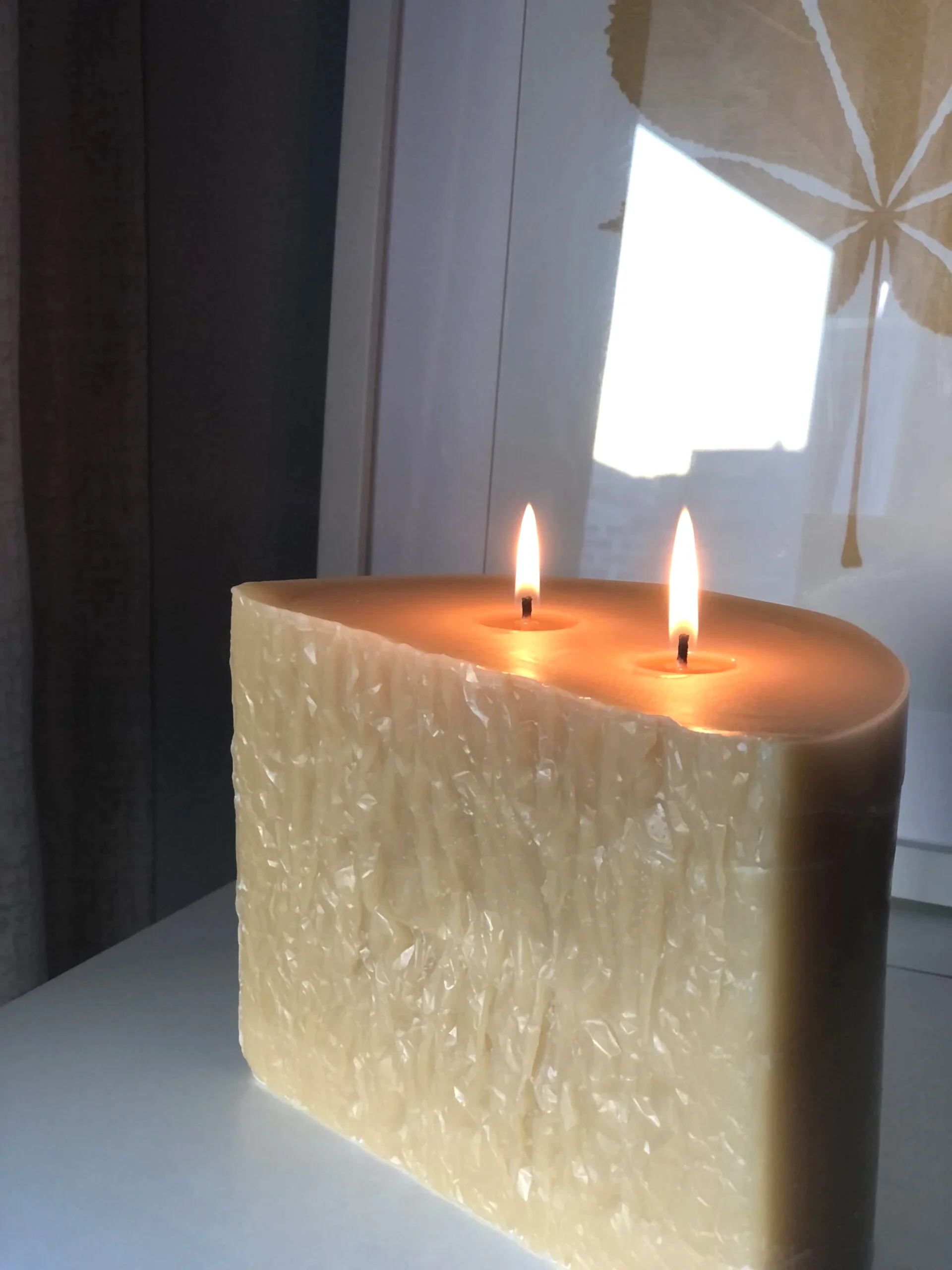 Yarım  Ay Krem Mum - Görsel 4