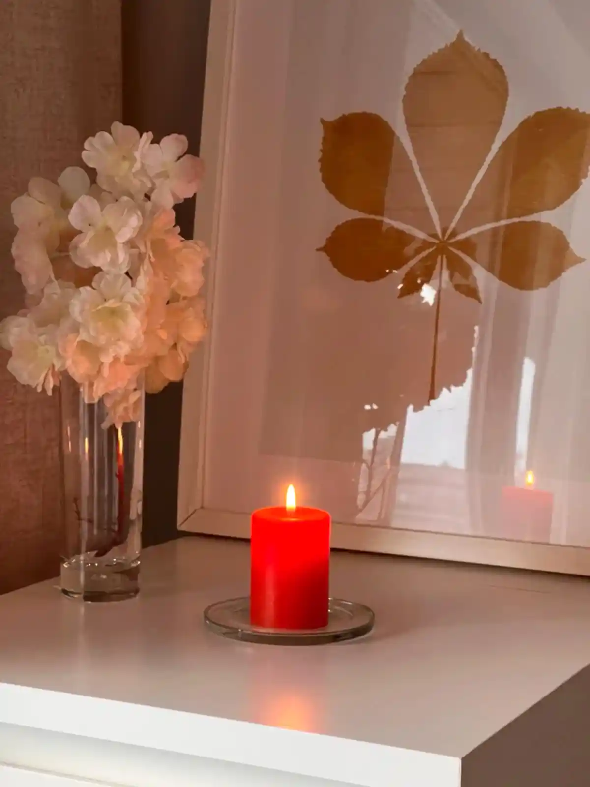 Bar&Parti Turuncu Mum - Görsel 2