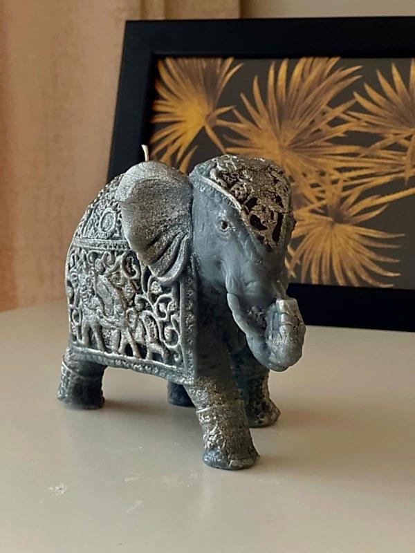 Şans Fili Hediyelik Büyük Mum